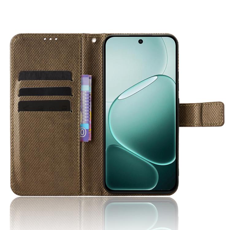 For OPPO F31 Pro 5G Diamond Texture Leather Phone Case
