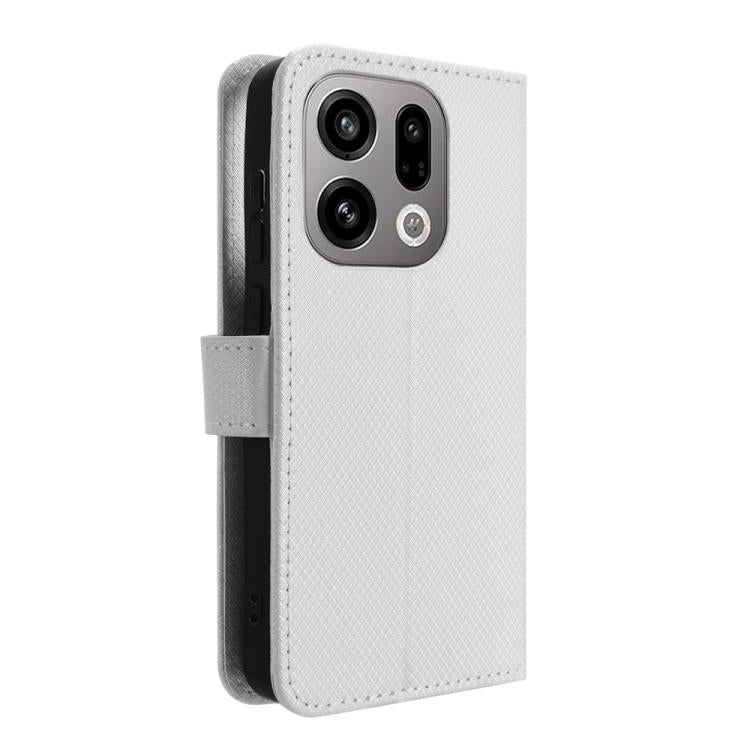 For OPPO Find X9 Diamond Texture Leather Phone Case