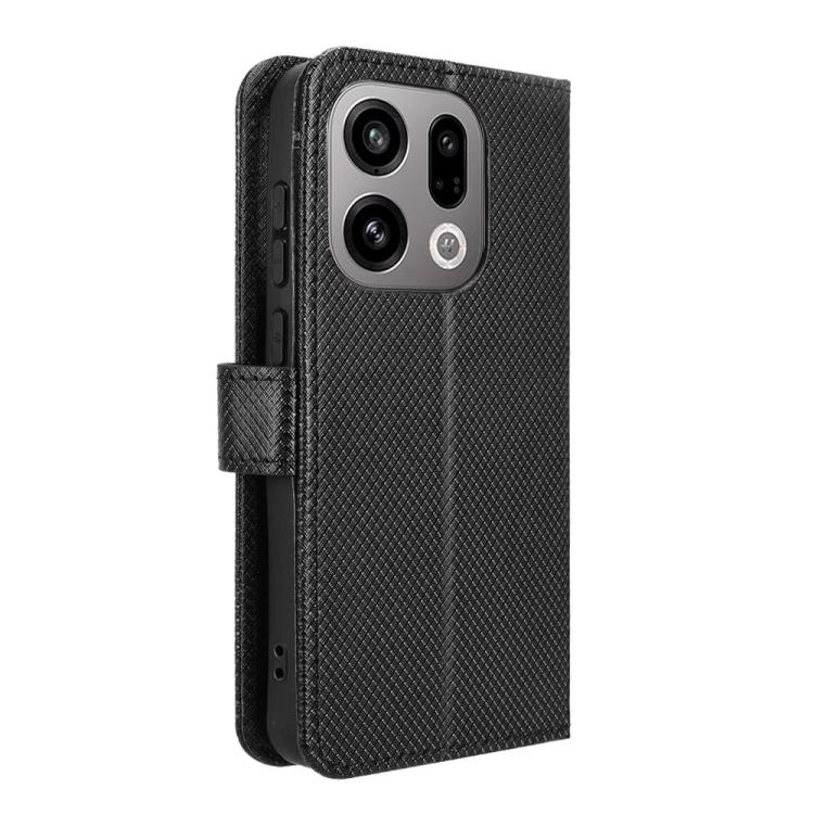 For OPPO Find X9 Diamond Texture Leather Phone Case