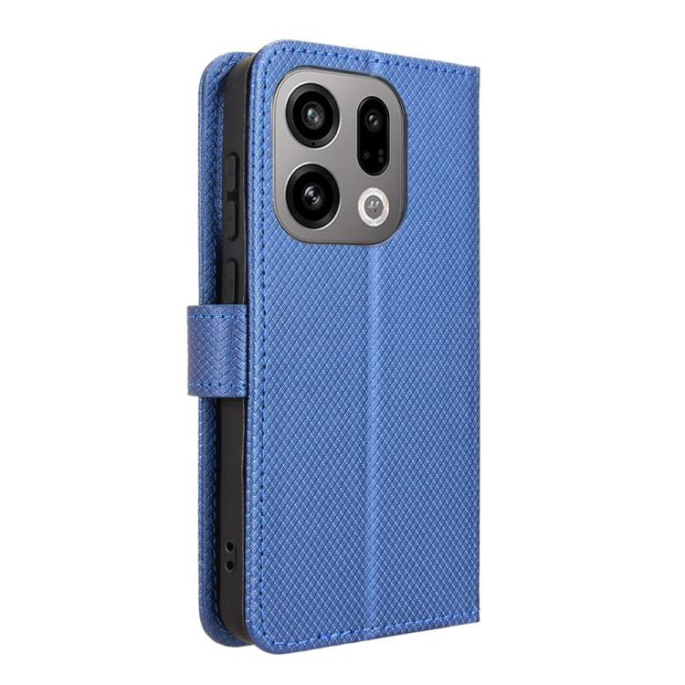 For OPPO Find X9 Diamond Texture Leather Phone Case