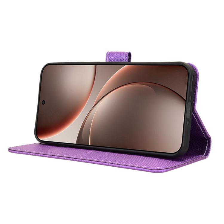 For OPPO Find X9 Diamond Texture Leather Phone Case