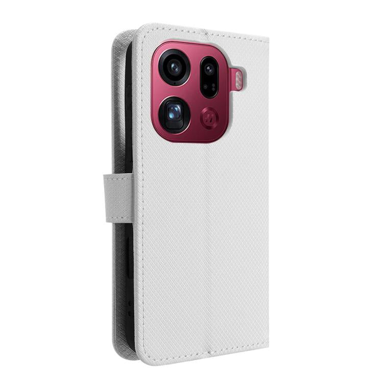 For OPPO Find X9 Pro Diamond Texture Leather Phone Case