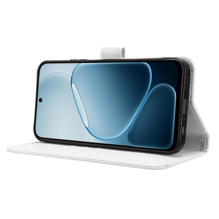 For OPPO A6x 5G / 4G Diamond Texture Leather Phone Case