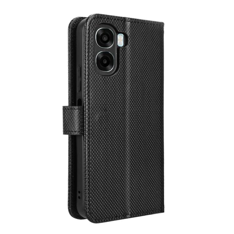 For OPPO A6x 5G / 4G Diamond Texture Leather Phone Case