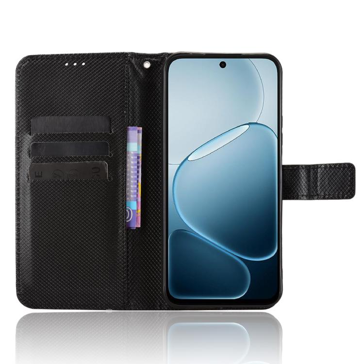 For OPPO A6x 5G / 4G Diamond Texture Leather Phone Case