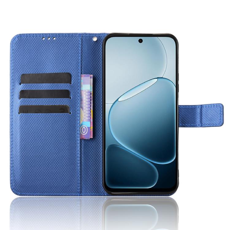For OPPO A6x 5G / 4G Diamond Texture Leather Phone Case
