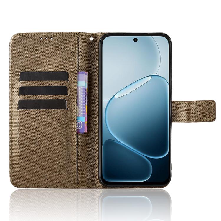For OPPO A6x 5G / 4G Diamond Texture Leather Phone Case