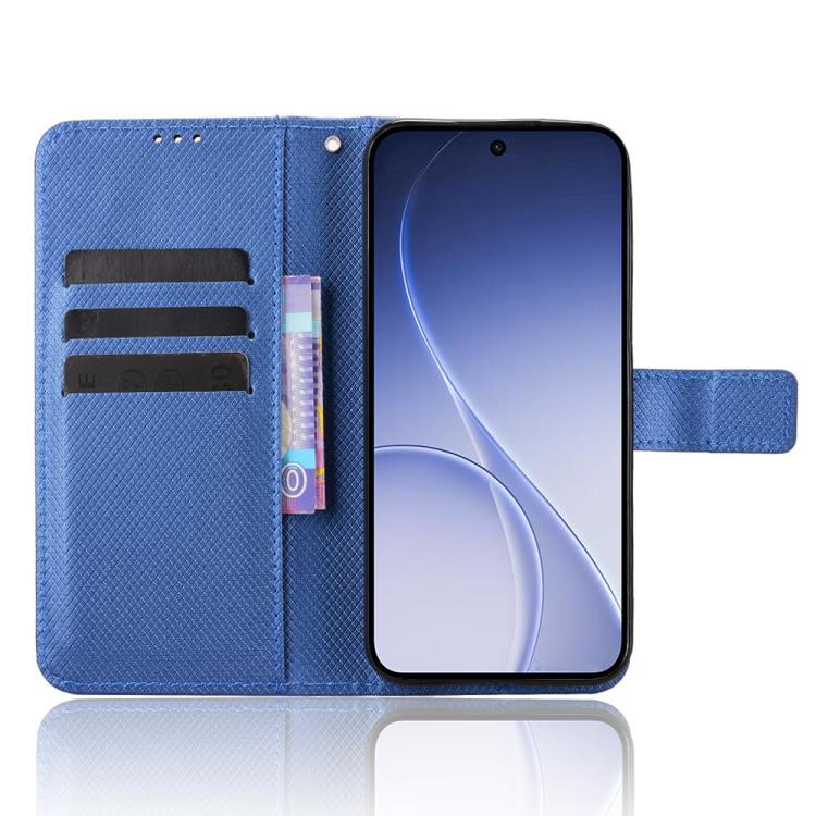 For OPPO Reno15 5G Global / 15c Diamond Texture Leather Phone Case