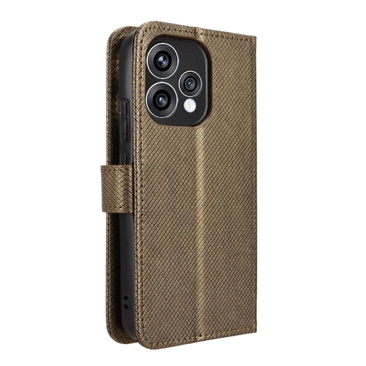 For OPPO Reno15 5G Global / 15c Diamond Texture Leather Phone Case