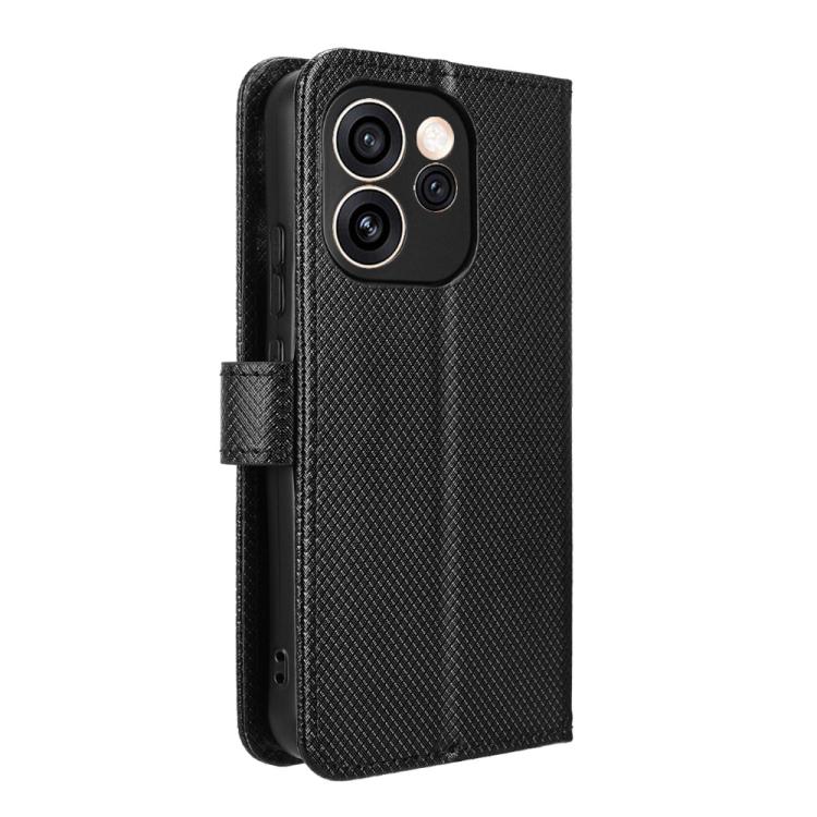For OPPO Reno15 Pro Max 5G Global Diamond Texture Leather Phone Case