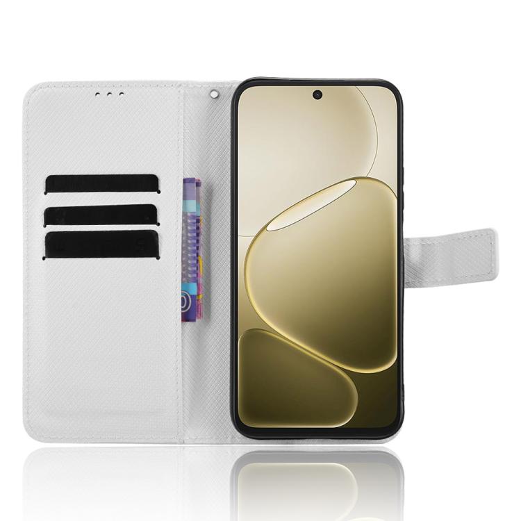 For OPPO A6s 5G / A6 5G Global Diamond Texture Leather Phone Case