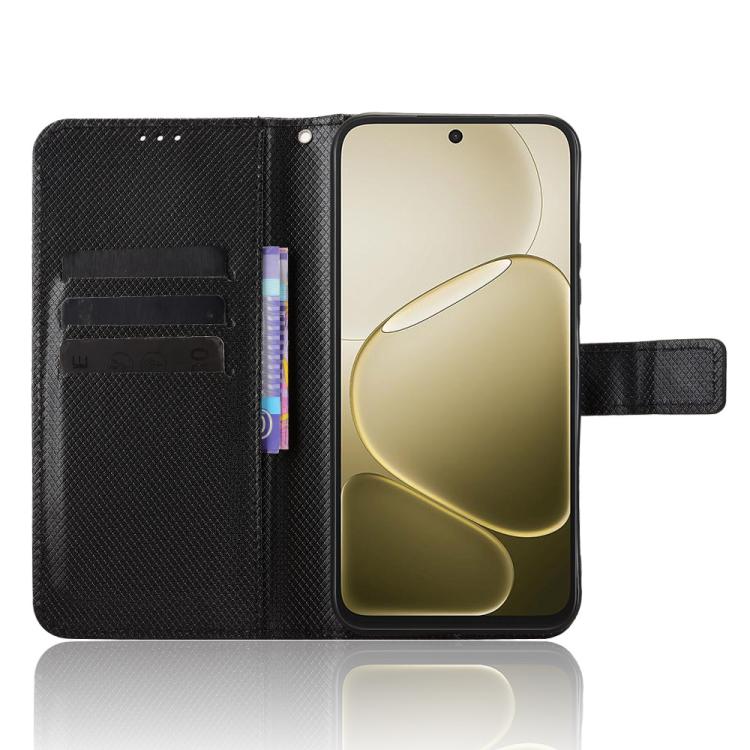 For OPPO A6s 5G / A6 5G Global Diamond Texture Leather Phone Case