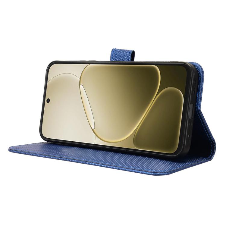 For OPPO A6s 5G / A6 5G Global Diamond Texture Leather Phone Case