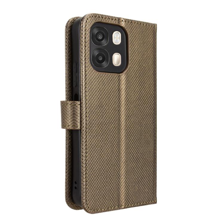 For OPPO A6s 5G / A6 5G Global Diamond Texture Leather Phone Case