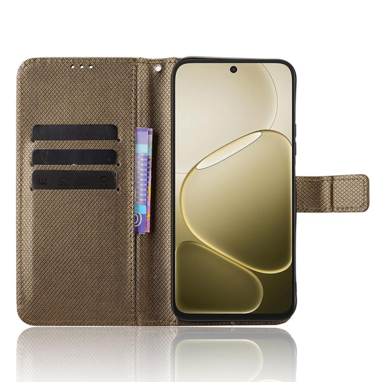 For OPPO A6s 5G / A6 5G Global Diamond Texture Leather Phone Case