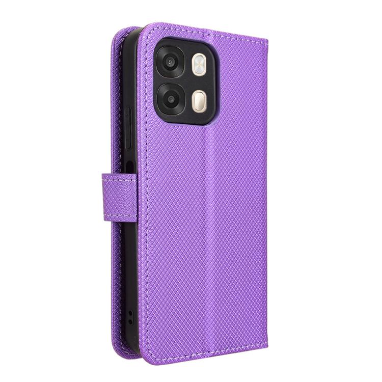 For OPPO A6s 5G / A6 5G Global Diamond Texture Leather Phone Case