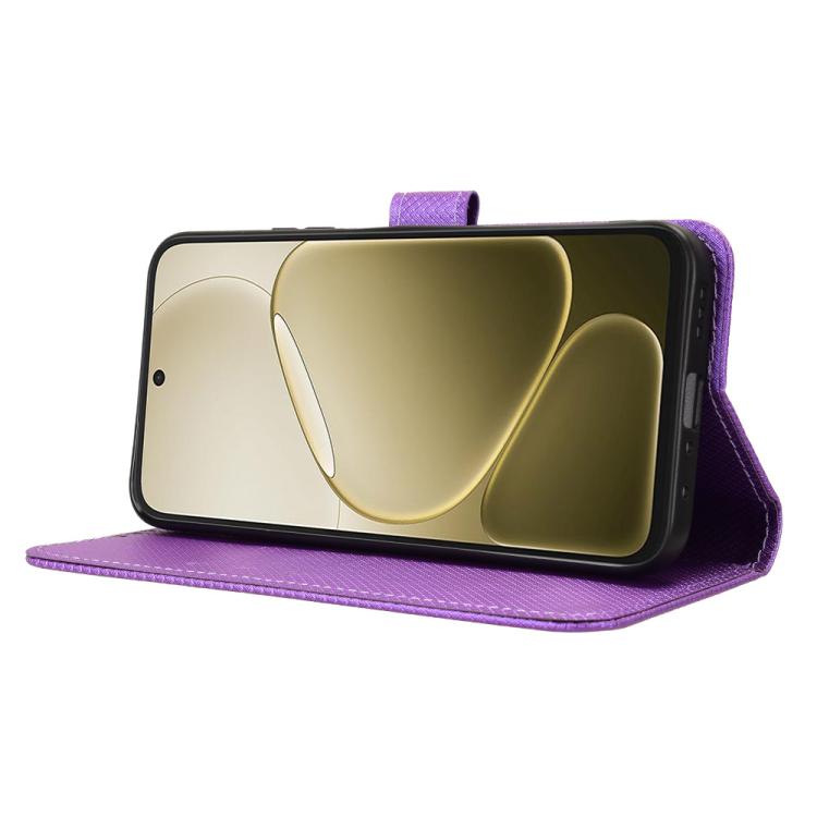 For OPPO A6s 5G / A6 5G Global Diamond Texture Leather Phone Case