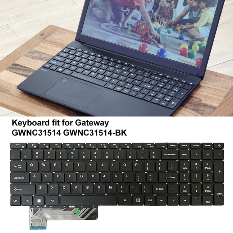 For Gateway GWNC31514 N15CS9/X317H US Version Laptop Keyboard