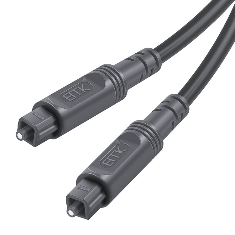 15m EMK OD4.0mm Square Port to Square Port Digital Audio Speaker Optical Fiber Connecting Cable