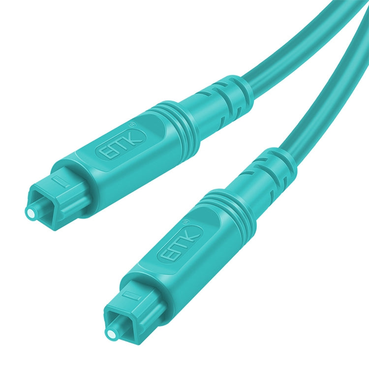 15m EMK OD4.0mm Square Port to Square Port Digital Audio Speaker Optical Fiber Connecting Cable