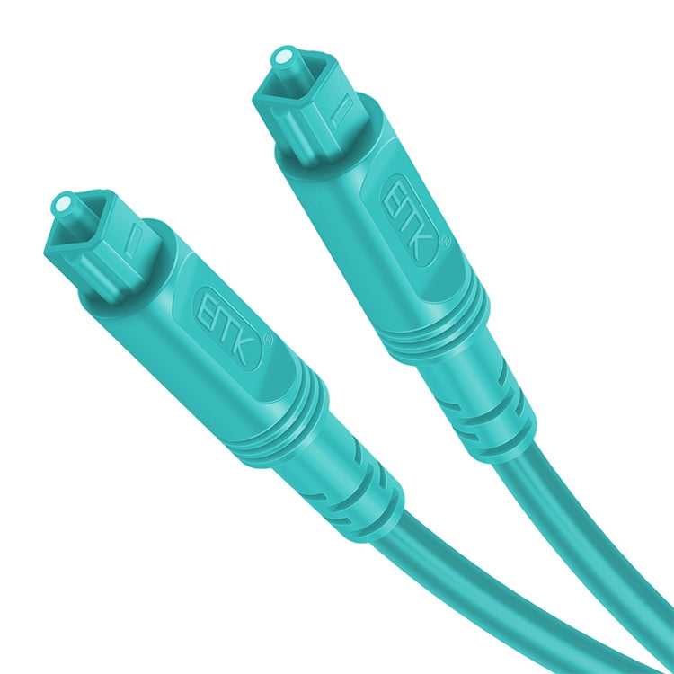 15m EMK OD4.0mm Square Port to Square Port Digital Audio Speaker Optical Fiber Connecting Cable