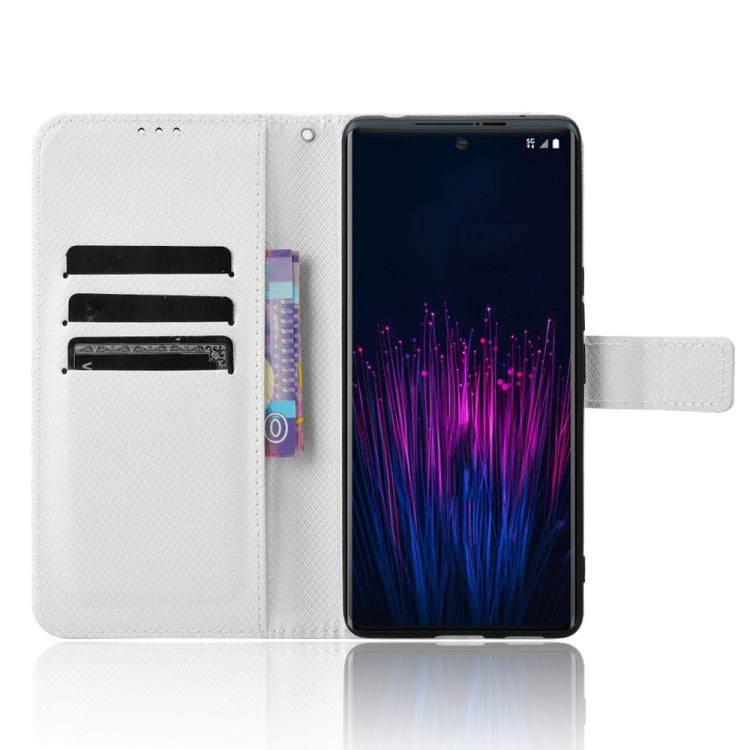 For HTC U24 Pro Diamond Texture Leather Phone Case