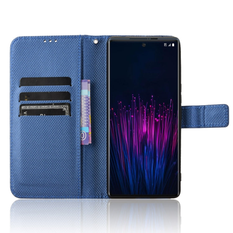 For HTC U24 Pro Diamond Texture Leather Phone Case