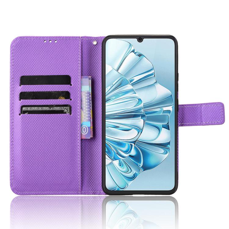 For Cubot A20 Diamond Texture Leather Phone Case
