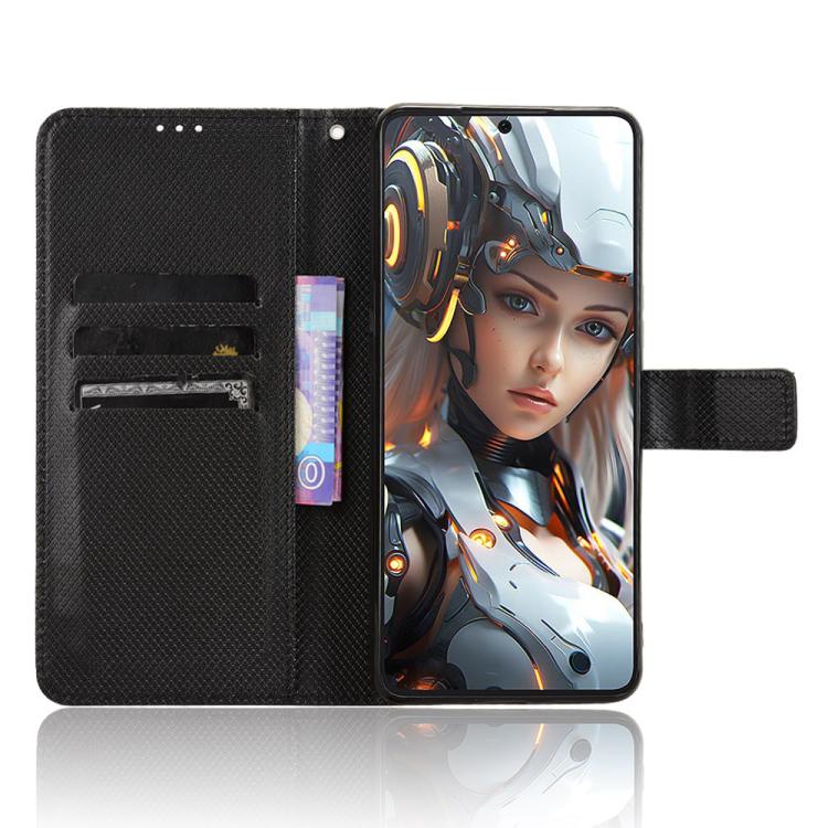 For Cubot Max 5 Diamond Texture Leather Phone Case
