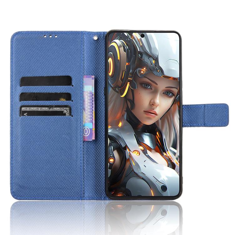 For Cubot Max 5 Diamond Texture Leather Phone Case