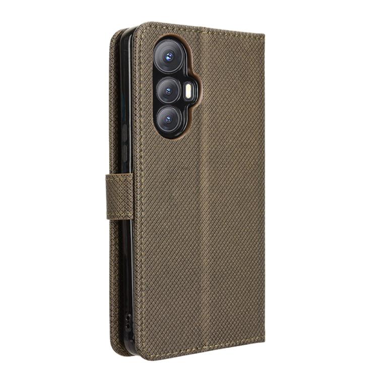 For Cubot Max 5 Diamond Texture Leather Phone Case