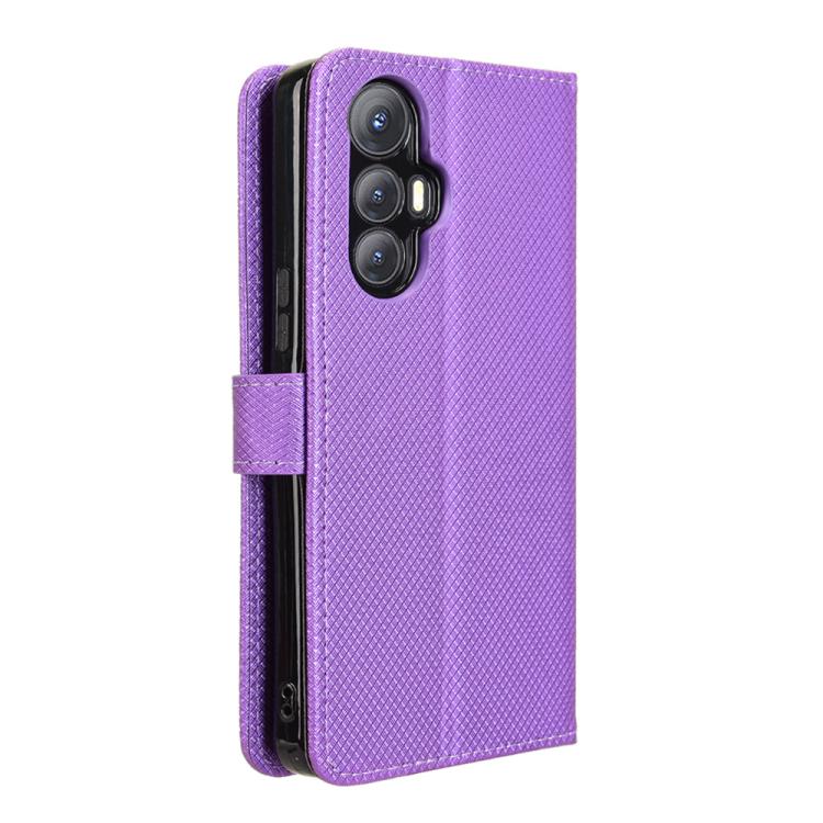 For Cubot Max 5 Diamond Texture Leather Phone Case