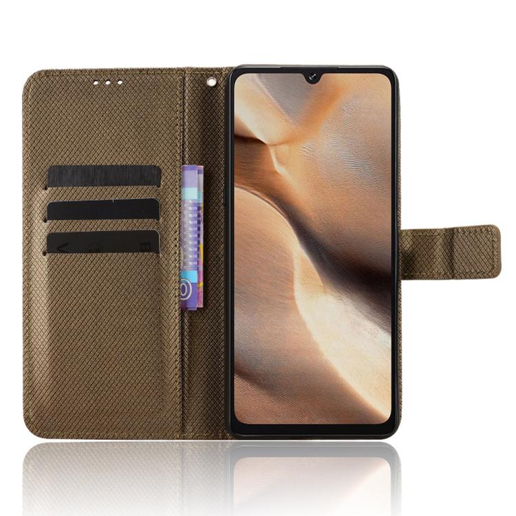 For Cubot X100 Diamond Texture Leather Phone Case