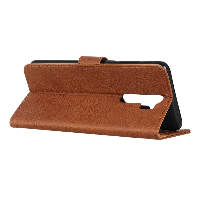 For Xiaomi Redmi 9 KHAZNEH Cowhide Texture Horizontal Flip Leather Case with Holder & Card Slots & Wallet