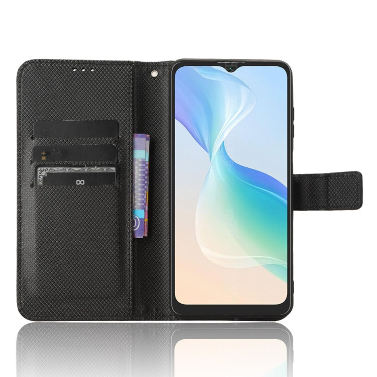 For Blackview Oscal C30 / C30 Pro Diamond Texture Leather Phone Case