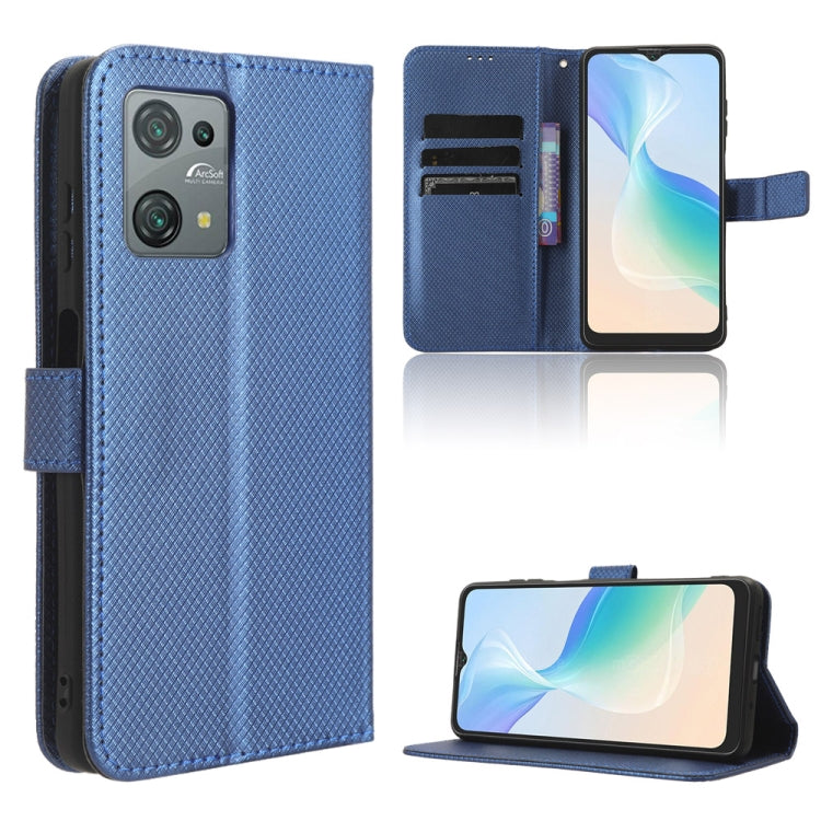 For Blackview Oscal C30 / C30 Pro Diamond Texture Leather Phone Case
