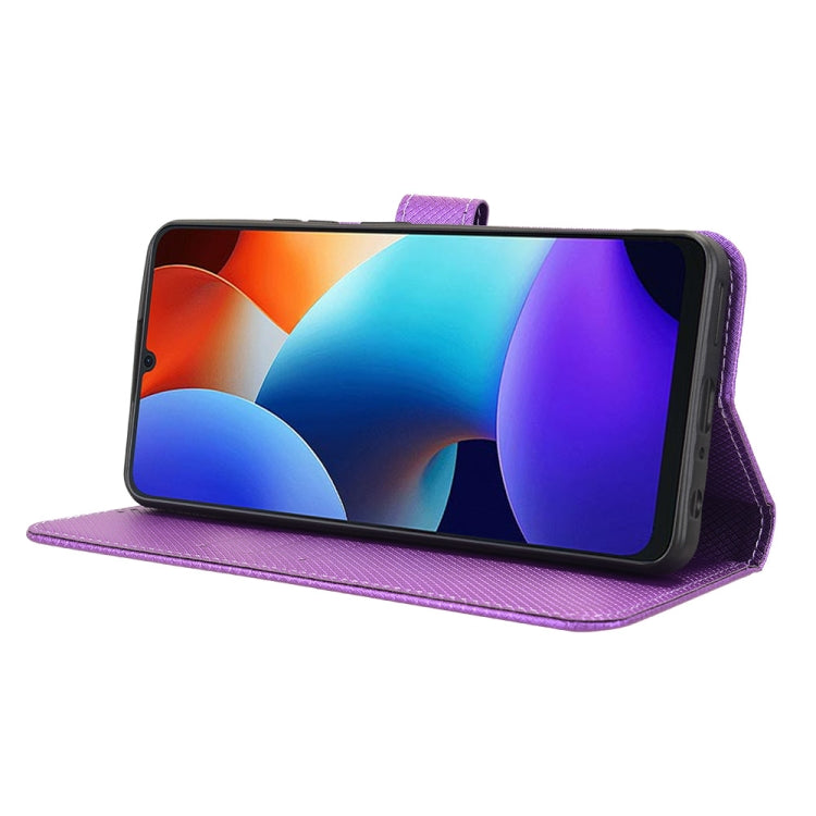 For Blackview Color 8 / Oscal Modern 8 Diamond Texture Leather Phone Case