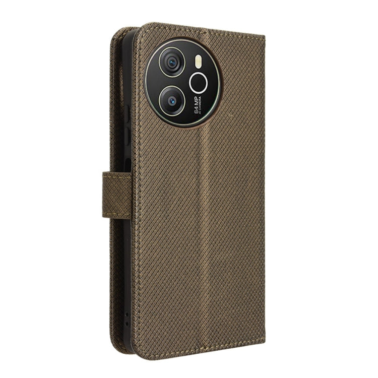 For Blackview Shark 8 / Oscal Tiger 12 Diamond Texture Leather Phone Case
