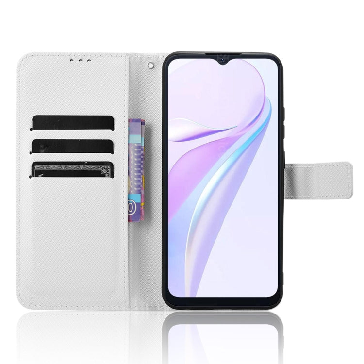 For Blackview Wave 6C Diamond Texture Leather Phone Case