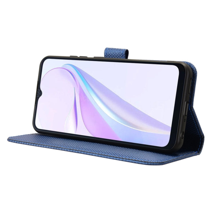 For Blackview Wave 6C Diamond Texture Leather Phone Case
