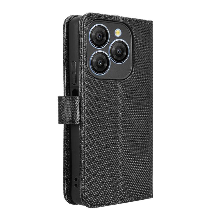 For Blackview Shark 9 Diamond Texture Leather Phone Case