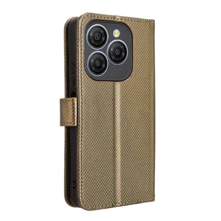 For Blackview Shark 9 Diamond Texture Leather Phone Case