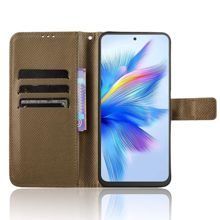 For Blackview Shark 9 Diamond Texture Leather Phone Case