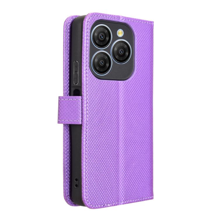 For Blackview Shark 9 Diamond Texture Leather Phone Case
