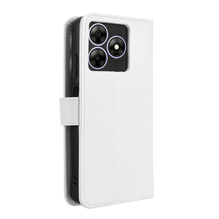 For Blackview Wave 8 / 8C / Oscal Flat 2 Diamond Texture Leather Phone Case