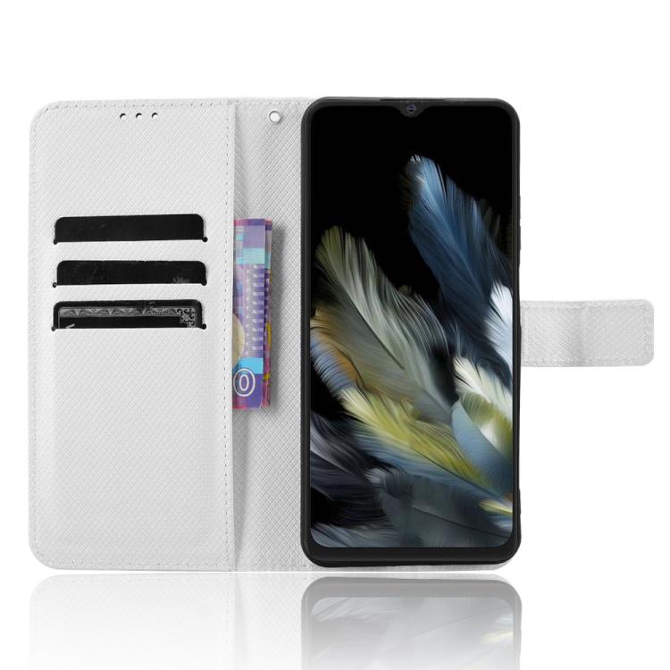 For Blackview Wave 8 / 8C / Oscal Flat 2 Diamond Texture Leather Phone Case