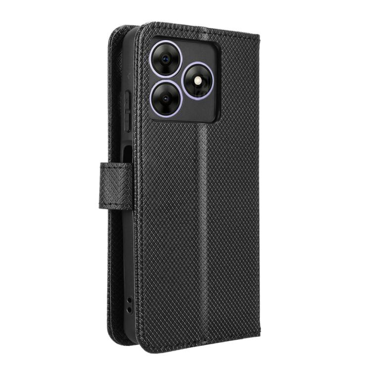 For Blackview Wave 8 / 8C / Oscal Flat 2 Diamond Texture Leather Phone Case