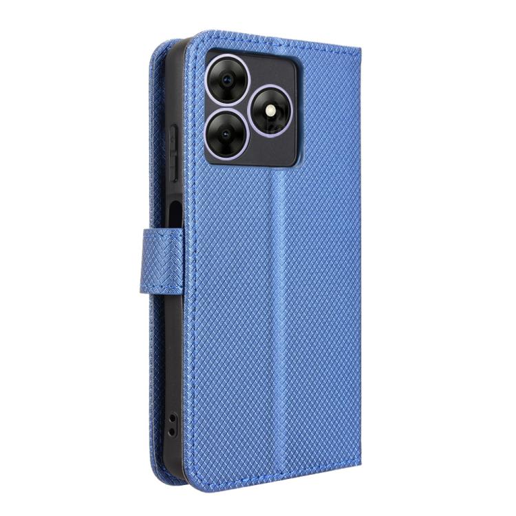 For Blackview Wave 8 / 8C / Oscal Flat 2 Diamond Texture Leather Phone Case