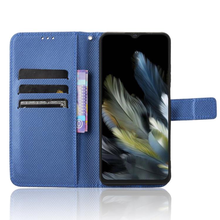 For Blackview Wave 8 / 8C / Oscal Flat 2 Diamond Texture Leather Phone Case