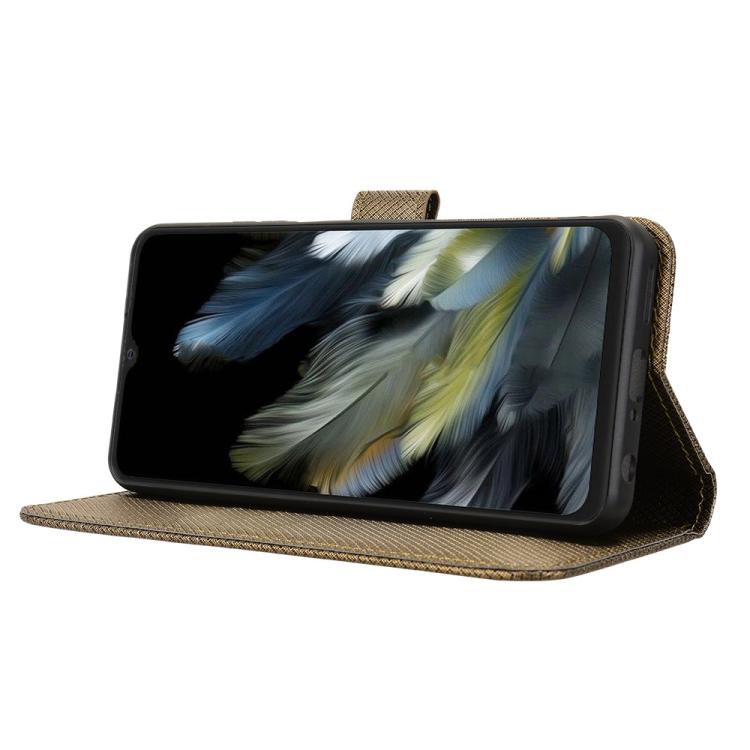 For Blackview Wave 8 / 8C / Oscal Flat 2 Diamond Texture Leather Phone Case